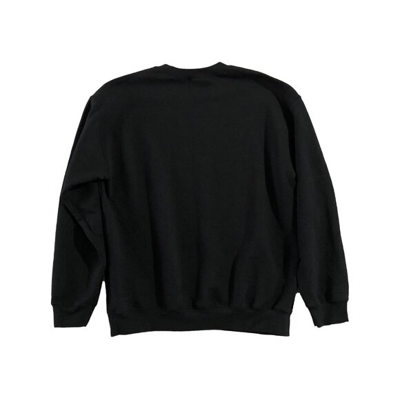 Gildan Hoodie Womens Size M Black Certified Beauty Pullover Sweatshirt - Picture 2 of 7